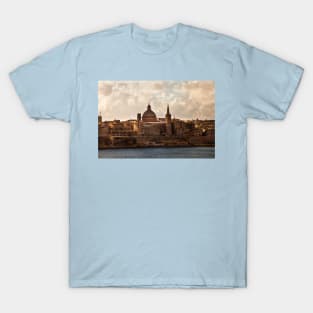 Valletta in morning sunshine T-Shirt